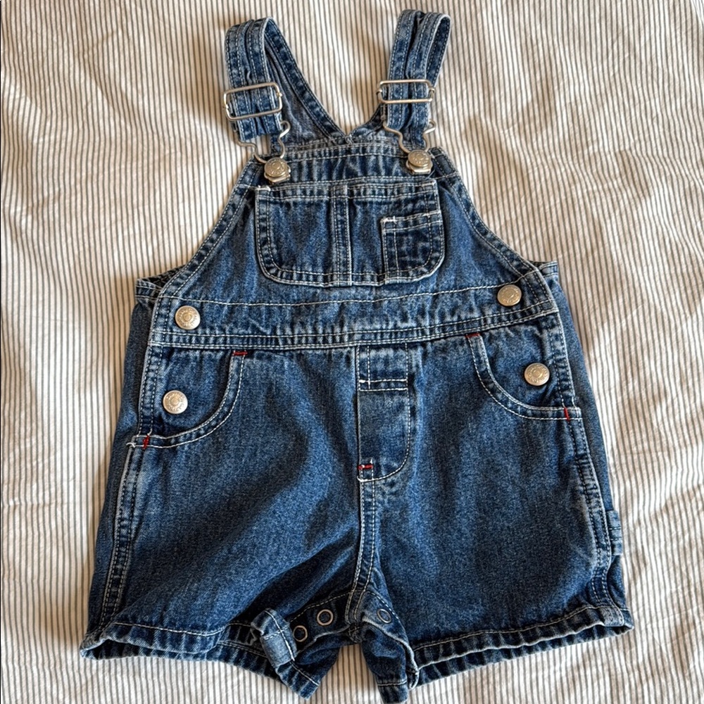 Vintage Baby Gap Denim Overalls